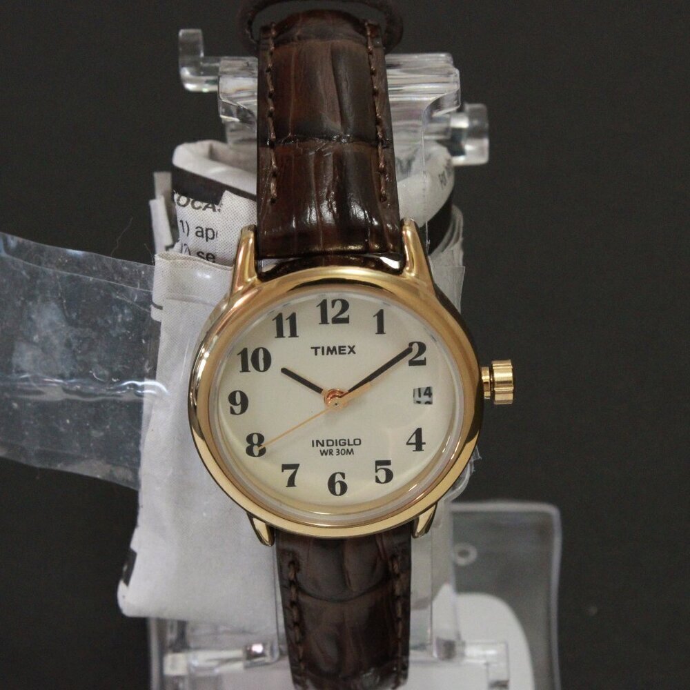Easy Reader Retro Design Ladies Quartz Watch With Indiglo By Timex 25mm - Picture 3 of 12